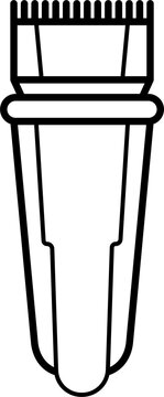 recommend clip art: Hair Clipper Icon Outline