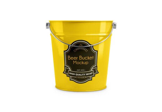 Beer Bucket Mockup