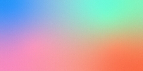 Colorful rainbow effect grainy noisy mat texture vector editable  - obrazy, fototapety, plakaty