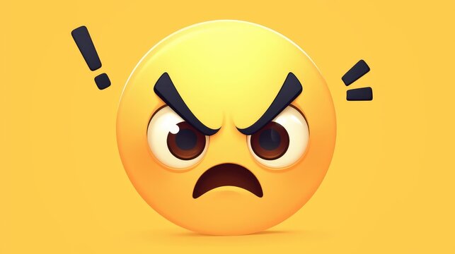 An image of a face emoji displaying a startled expression is depicted