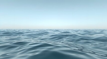 Obraz premium Calm sea water surface during day light.