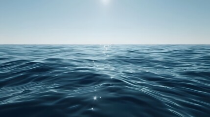 Calm sea water surface during day light.
