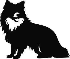 Finnish Lapphund silhouette