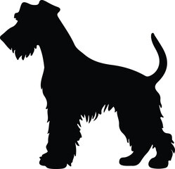 Lakeland Terrier silhouette