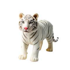 Obraz premium White tiger cub 3d render