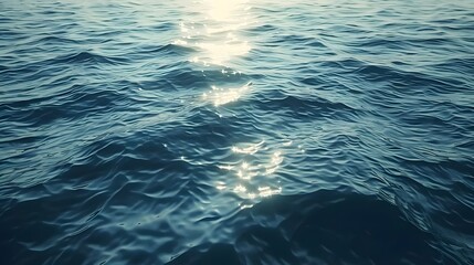 Fototapeta premium Calm sea water surface during day light.