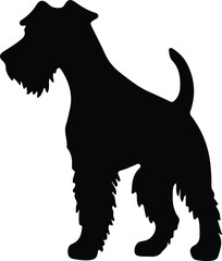 Welsh Terrier silhouette
