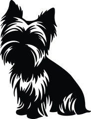 Yorkshire Terrier silhouette