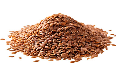 Flax seed on Transparent Background