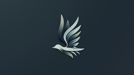 Obraz premium Simplistic logo icon