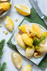 cookies lemons