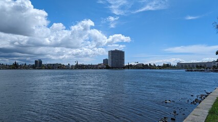 Lake Merritt on a Cloudy Day