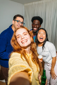 Party selfie