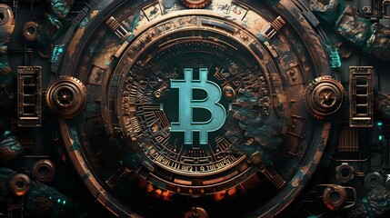 The Art of Bitcoin: A Fusion of Steampunk and Cryptocurrency