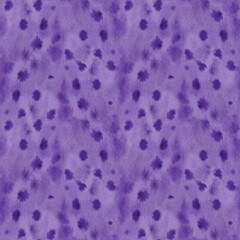 Purple watercolor texture seamless pattern