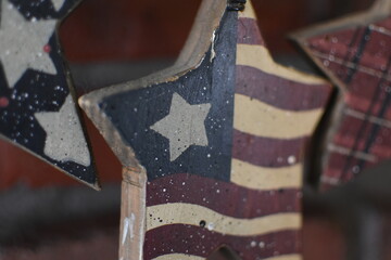 American Patriotic Star Decoration