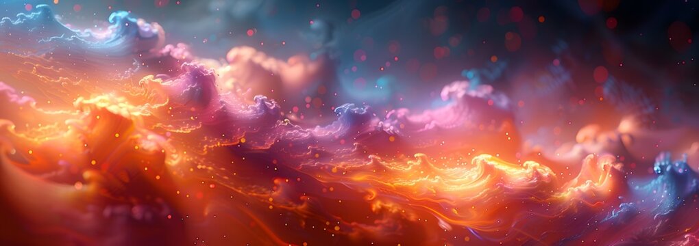 3D Abstract Space - A surreal experience of depth and intrigue, where imagination explores new dimensions and constructs realities from the ethereal fabric of nothingness. An artistic journey into unk
