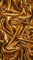 Shiny Gold Cloth Close Up - obrazy, fototapety, plakaty