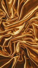 Close Up View of a Gold Fabric - obrazy, fototapety, plakaty