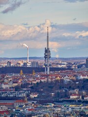 Panorama miejska. Czechy, Praga. 