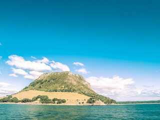 Mount Maunganui view from sea