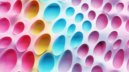 colorful pore sponge background pattern