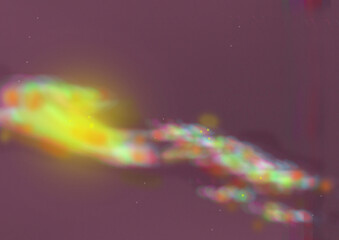 background with light colorful constelation