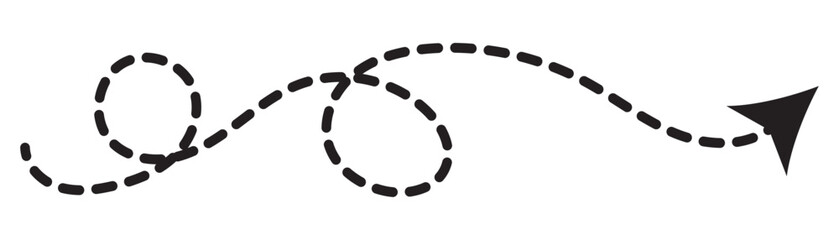 Hand drawn arrow. Vector doodle icon. lack arrow. Vector illustration in white background in eps 10.