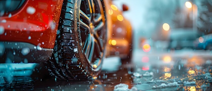 Expert Tire Services for Your Journey - Safety and Precision. Concept Tire Maintenance, Road Safety, Professional Service, Vehicle Performance, Expert Advice