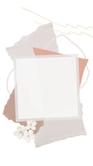 PNG paper note sticker, transparent background