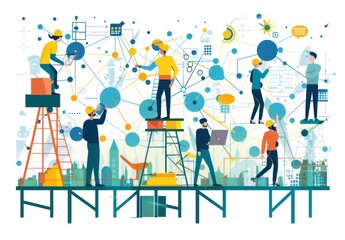 The evolution of labor is shaped by the integration of advanced connectivity and cutting-edge information technologies, closely linked to the emerging trend of an expansive and interconnected workforc