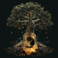 Tree of Life with Acoustic Guitar