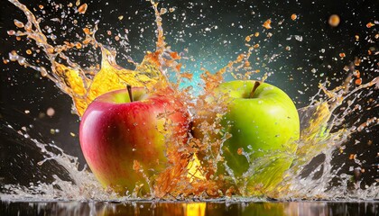 Apfel Splash.