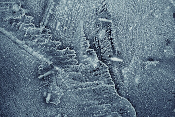 Abstract winter texture background created by blizzard