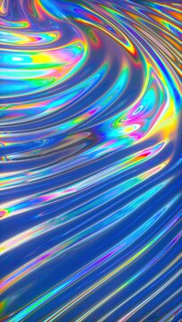 Abstract trendy holographic background
