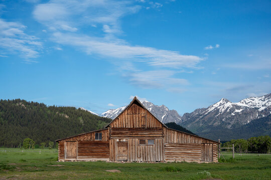 An old Barn in Grand Teton, US
