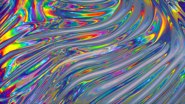 Abstract trendy holographic background