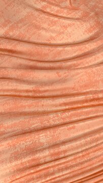 Orange Cloth Close-Up