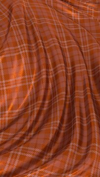 Orange Cloth Close-Up