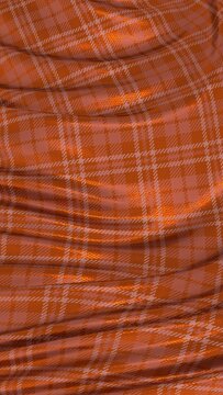Orange Cloth Close-Up