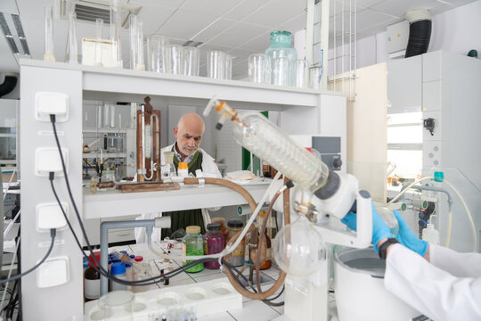 People Working In The Laboratory