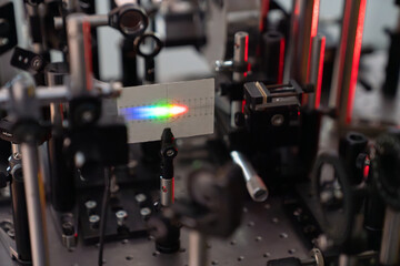 Laser Viewing Card In Progress