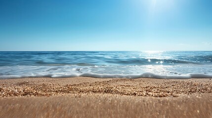 Fototapeta premium Rustic Summer Greeting on a Peaceful Beach