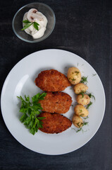 chicken with potatoes