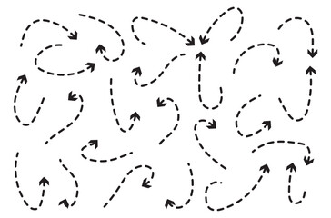 Arrows big black set icons. Arrow icon. Arrow vector collection in white background. Arrow. Cursor. Modern simple arrows. Vector illustration in eps 10.