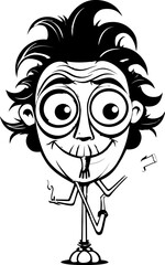 Fototapeta premium Joint Jesters Cartoon Characters with Cannabis Charm High Humor Cartoon Mascot in Marijuana Mirth