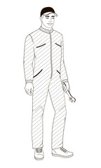 hotel staff African American male, service, maintenance