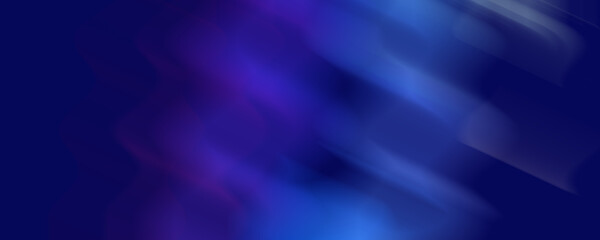 Blue gradient glowing background for advertising and business projects. Wind banner and copy space.