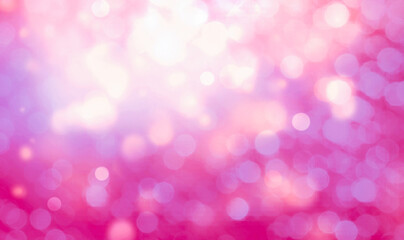 Pink bokeh background for banner, poster, Party, Anniversary, greetings, and various design works