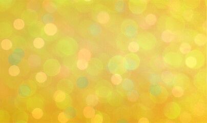 Yellow bokeh background for banner, poster, Party, Anniversary, greetings, and various design works